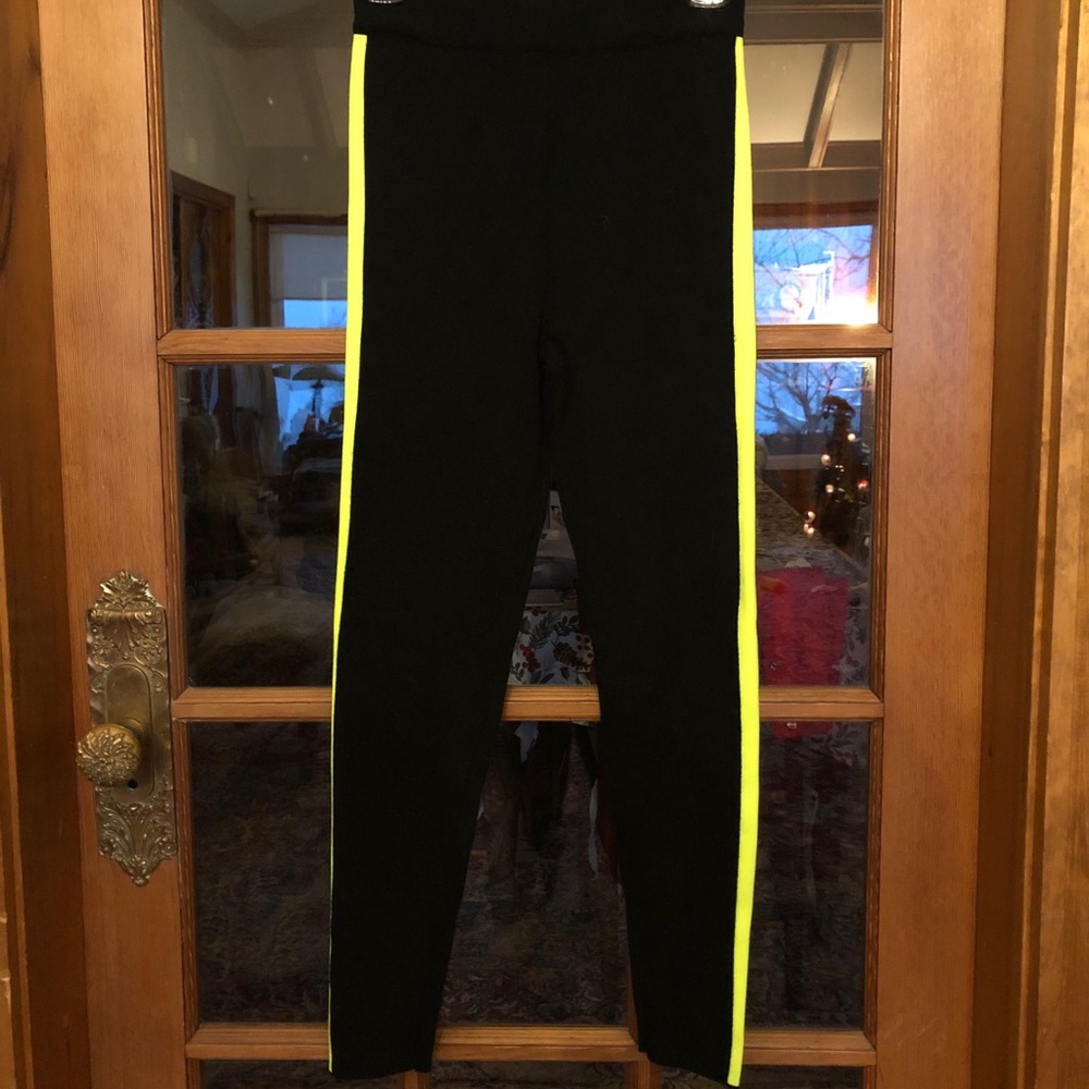 Zara Knitted Stripe Leggings